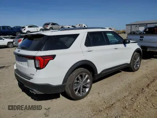 2025 Ford Explorer Platinum with VIN 1FMWK8HC5SGA29484, listed as a Copart auction lot 54720435 with 4,405 mi miles and Salvage title. Bid and sale history available at DreamBid. Image 3.