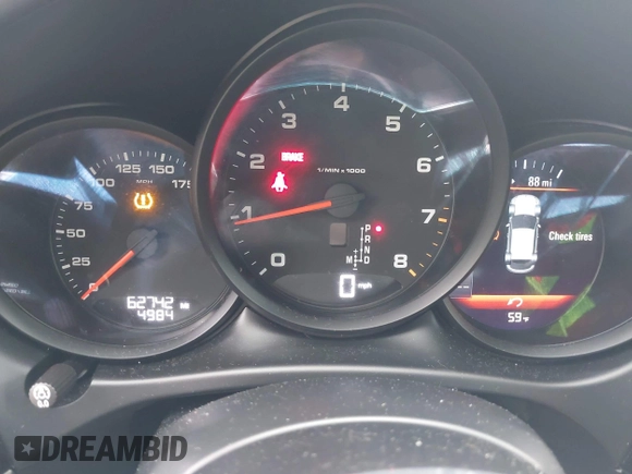 2021 Porsche Macan with VIN WP1AA2A5XMLB16221, listed as a IAAI auction lot 42346445 with 62,742 mi miles and . Bid and sale history available at DreamBid. Image 7.