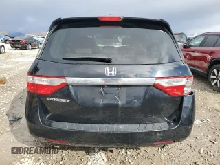 2011 Honda Odyssey EX-L with VIN 5FNRL5H67BB001266, listed as a Copart auction lot 48247265 with 160,524 mi miles and Salvage Title. Bid and sale history available at DreamBid. Image 6.