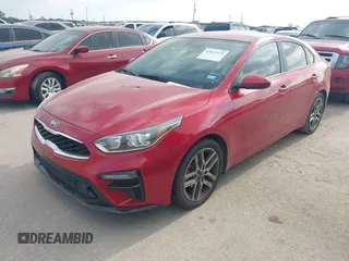 2019 Kia Forte S with VIN 3KPF34AD8KE042257, listed as a IAAI auction lot 42071529 with 81,612 mi miles. Bid and sale history available at carsss.com. Image 17.
