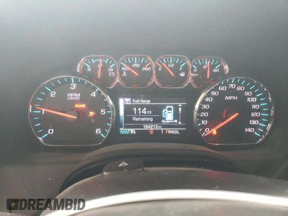 2018 Chevrolet Suburban LT with VIN 1GNSCHKC8JR331662, listed as a Copart auction lot 55561545 with 164,213 mi miles and Salvage title. Bid and sale history available at DreamBid. Image 9.