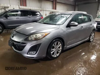 2010 Mazda Mazda3 s Grand Touring with VIN JM1BL1H52A1342261, listed as a Copart auction lot 49501195 with 187,483 mi miles and Salvage Title. Bid and sale history available at carsss.com. Image 1.