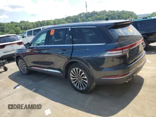 2021 Lincoln Aviator Reserve with VIN 5LM5J7WC1MGL14274, listed as a Copart auction lot 66223795 with Not provided miles and Salvage title. Bid and sale history available at DreamBid. Image 2.