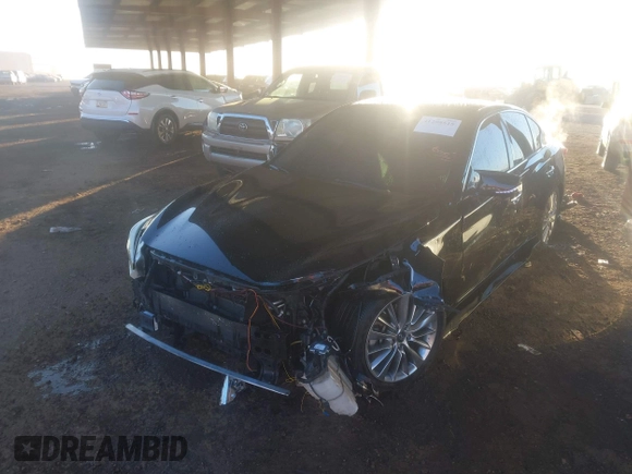 2018 Infiniti Q50 Luxe with VIN JN1EV7AP7JM590173, listed as a IAAI auction lot 41298515 with 99,415 mi miles and . Bid and sale history available at DreamBid. Image 17.