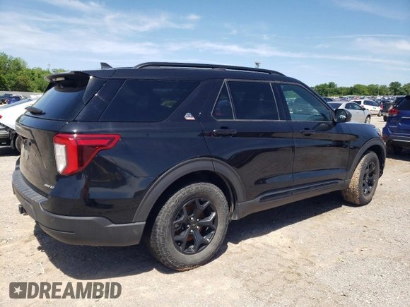 2023 Ford Explorer Timberline z VIN 1FMSK8JH0PGA16217, wystawiony jako Copart lot #54790395 z przebiegiem 53 406 mil mil oraz Szkoda całkowita • Salvage title. Historia ofert i sprzedaży dostępna na DreamBid. Obrazek 3.