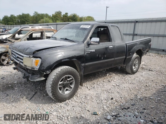 1997 Toyota T100 SR5 with VIN JT4UN24D9V0050303, listed as a Copart auction lot 68910134 with 281,477 mi miles and Salvage Title. Bid and sale history available at DreamBid. Image 1.