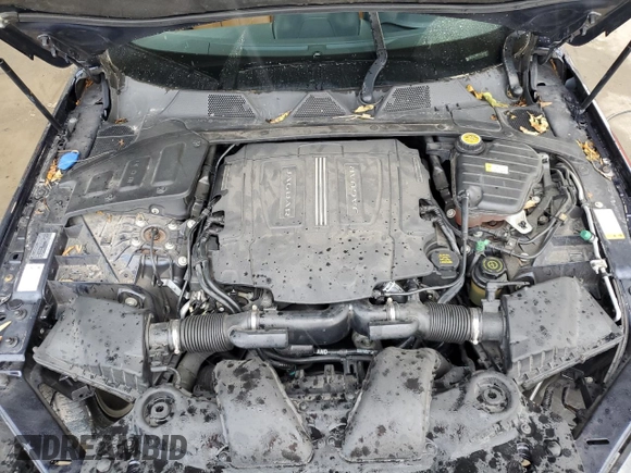 2015 Jaguar XJ Portfolio with VIN SAJWJ2GD2F8V90287, listed as a Copart auction lot 50291095 with 46,917 mi miles and Salvage title. Bid and sale history available at DreamBid. Image 11.