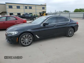 2018 BMW 5 Series 530i with VIN WBAJA5C53JWA36897, listed as a Copart auction lot 51433675 with 135,214 mi miles and Clean Title. Bid and sale history available at carsss.com. Image 1.