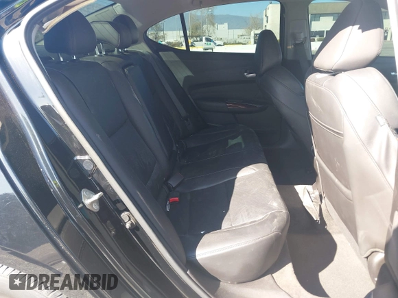 2017 Acura TLX w/Technology Pkg with VIN 19UUB1F59HA002325, listed as a IAAI auction lot 41666427 with 105,730 mi miles. Bid and sale history available at carsss.com. Image 8.