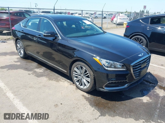 2018 Genesis G80 3.8L с VIN KMHGN4JE3JU284909, выставлен на аукционе IAAI как лот 42188611 с пробегом 37 215 миль миль и . История ставок и продаж доступна на DreamBid. Изображение 1.
