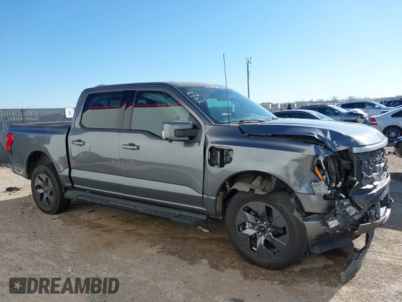 2023 Ford F-150 Lightning Pro with VIN 1FTVW1EL8PWG06781, listed as a IAAI auction lot 41861926 with 27,051 mi miles. Bid and sale history available at carsss.com. Image 14.
