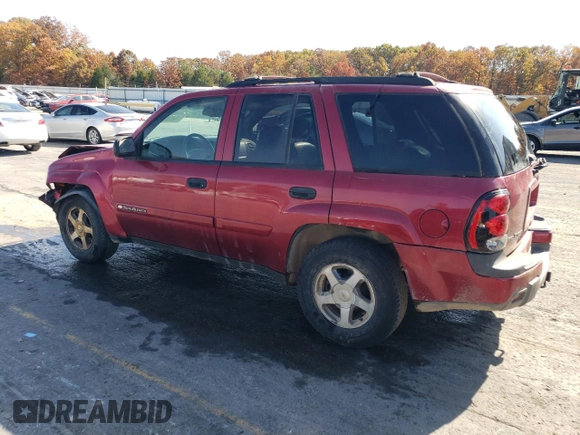 2003 Chevrolet TrailBlazer LTZ with VIN 1GNDT13S432406018, listed as a Copart auction lot 77605264 with 236,196 mi miles and Clean Title. Bid and sale history available at DreamBid. Image 2.