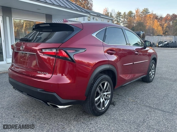 2015 Lexus NX 200t with VIN JTJBARBZ2F2010528, listed as a Copart auction lot 49157225 with 154,366 mi miles and Clean Title. Bid and sale history available at carsss.com. Image 4.