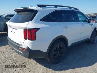 2023 Kia Sorento X-Line S with VIN 5XYRLDLC7PG216279, listed as a IAAI auction lot 41700095 with 21,370 mi miles. Bid and sale history available at carsss.com. Image 4.