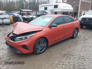 2023 Kia Forte GT-Line with VIN 3KPF54AD1PE602279, listed as a IAAI auction lot 41196633 with 17,423 mi miles. Bid and sale history available at carsss.com. Image 17.