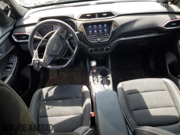 2022 Chevrolet TrailBlazer RS with VIN KL79MUSL5NB117897, listed as a Copart auction lot 51326855 with 42,125 mi miles and Salvage Title. Bid and sale history available at DreamBid. Image 8.