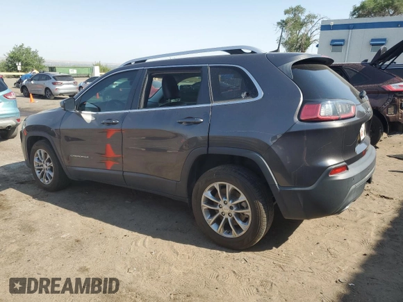 2019 Jeep Cherokee Latitude Plus with VIN 1C4PJLLX4KD248561, listed as a Copart auction lot 57296355 with 123,308 mi miles and Salvage title. Bid and sale history available at DreamBid. Image 2.