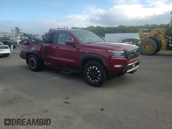 2022 Nissan Frontier S with VIN 1N6ED1EJXNN629970, listed as a Copart auction lot 80120024 with 29,266 mi miles and Non repairable. Bid and sale history available at DreamBid. Image 10.