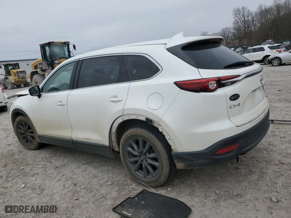 2020 Mazda CX-9 Touring with VIN JM3TCACY6L0402838, listed as a Copart auction lot 47088705 with 0 mi miles and Salvage Title. Bid and sale history available at carsss.com. Image 2.