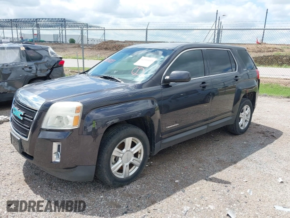 2014 GMC Terrain SLE with VIN 2GKALMEK5E6345749, listed as a IAAI auction lot 42215833 with 182,782 mi miles and . Bid and sale history available at DreamBid. Image 2.