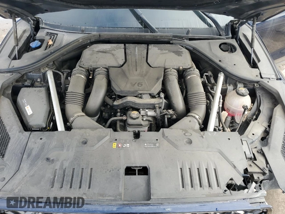 2022 Genesis GV70 Sport with VIN KMUMCDTCXNU044624, listed as a Copart auction lot 82372214 with 25,870 mi miles and Clean title. Bid and sale history available at DreamBid. Image 12.