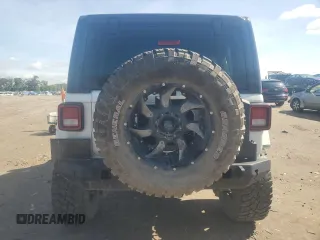 2019 Jeep Wrangler Unlimited Sport S with VIN 1C4HJXDG5KW505886, listed as a Copart auction lot 60511425 with 16,107 mi miles and Salvage title. Bid and sale history available at DreamBid. Image 6.