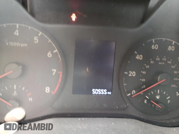 2019 Hyundai Accent SE with VIN 3KPC24A3XKE065374, listed as a Copart auction lot 59446053 with 50,555 mi miles. Bid and sale history available at carsss.com. Image 8.