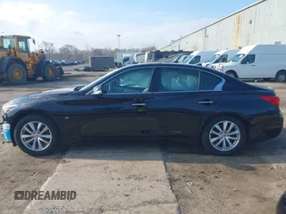 2014 Infiniti Q50 Sport with VIN JN1BV7AR2EM705059, listed as a IAAI auction lot 42019066 with 61,012 mi miles and . Bid and sale history available at carsss.com. Image 15.