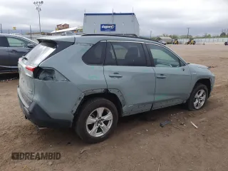 2020 Toyota RAV4 Hybrid XLE with VIN 2T3RWRFV2LW057300, listed as a Copart auction lot 54762655 with 96,624 mi miles and Salvage title. Bid and sale history available at DreamBid. Image 3.