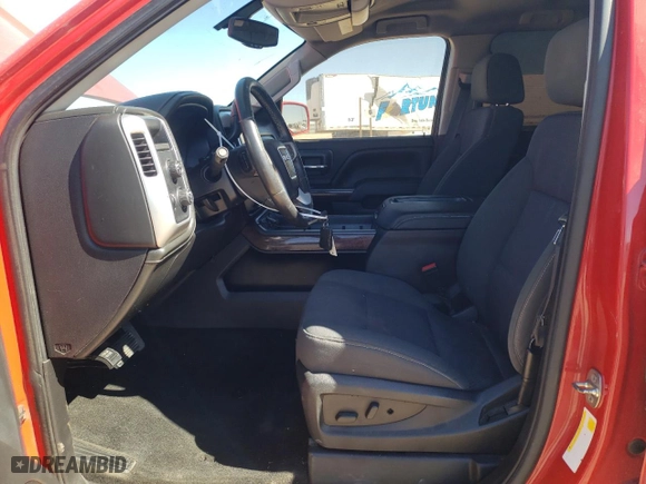 2015 GMC Sierra 1500 SLE with VIN 1GTV2UEC4FZ323823, listed as a Copart auction lot 47125655 with 122,216 mi miles and Salvage Title. Bid and sale history available at carsss.com. Image 7.