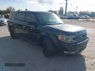 2018 Ford Flex Limited with VIN 2FMGK5D81JBA05788, listed as a IAAI auction lot 41599235 with 72,267 mi miles. Bid and sale history available at carsss.com. Image 1.