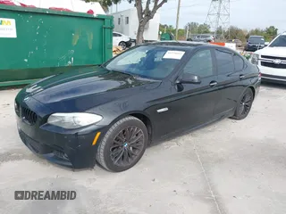 2013 BMW 5 Series 550i xDrive with VIN WBAFU9C56DDY70485, listed as a IAAI auction lot 41276612 with 116,452 mi miles and . Bid and sale history available at carsss.com. Image 16.