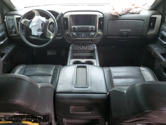 2015 GMC Sierra 2500HD available WiFi Denali with VIN 1GT120E80FF587884, listed as a Copart auction lot 47847815 with 0 mi miles and Salvage Title. Bid and sale history available at carsss.com. Image 8.