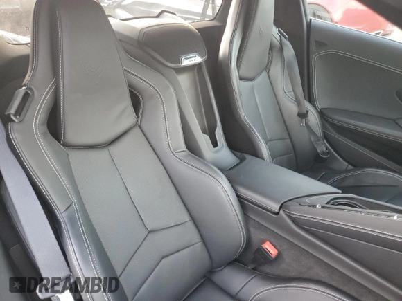2023 Chevrolet Corvette 1LT with VIN 1G1YA2D40P5123103, listed as a Copart auction lot 85243864 with 12,302 mi miles and Salvage title. Bid and sale history available at DreamBid. Image 10.