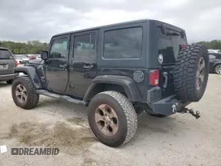 2018 Jeep Wrangler JK Unlimited Sahara with VIN 1C4BJWEG8JL908646, listed as a Copart auction lot 78954834 with 200,857 mi miles and Salvage Title. Bid and sale history available at carsss.com. Image 2.