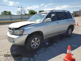 2007 Toyota Highlander w/3rd Row with VIN JTEEP21A770211240, listed as a Copart auction lot 58347955 with 219,962 mi miles and Salvage title. Bid and sale history available at DreamBid. Image 1.