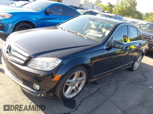 2010 Mercedes-Benz C 300 Sport with VIN WDDGF5EB9AR102405, listed as a IAAI auction lot 42444753 with 186,158 mi miles and . Bid and sale history available at DreamBid. Image 2.