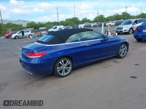 2017 Mercedes-Benz C 300 with VIN WDDWK4JB5HF419861, listed as a IAAI auction lot 41713234 with 115,230 mi miles and . Bid and sale history available at DreamBid. Image 4.