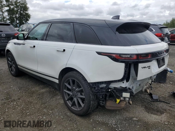2021 Land Rover Range Rover Velar R-Dynamic S with VIN SALYT2EX6MA298543, listed as a Copart auction lot 62869673 with 18,864 mi miles. Bid and sale history available at carsss.com. Image 2.
