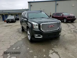 2018 GMC Yukon Denali with VIN 1GKS2CKJ9JR121234, listed as a Copart auction lot 44348605 with 116,731 mi miles and Salvage Title. Bid and sale history available at carsss.com. Image 14.