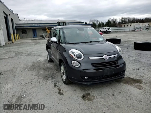 2015 FIAT 500L Lounge with VIN ZFBCFACH4FZ033464, listed as a Copart auction lot 53490295 with 169,288 mi miles and Salvage Title. Bid and sale history available at DreamBid. Image 10.