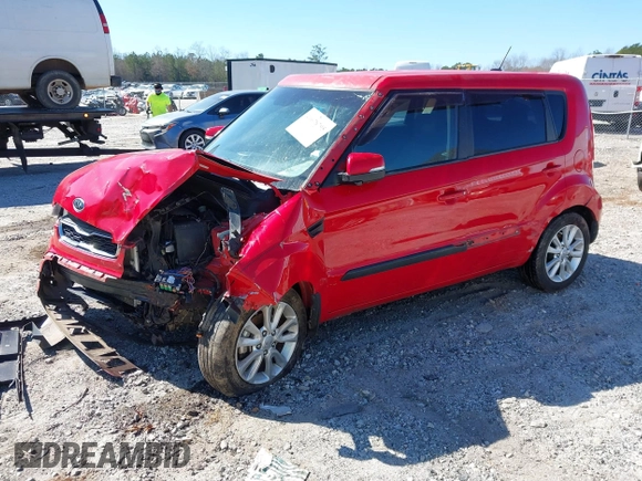 2012 Kia Soul + with VIN KNDJT2A62C7430733, listed as a IAAI auction lot 41676795 with 197,705 mi miles. Bid and sale history available at carsss.com. Image 17.