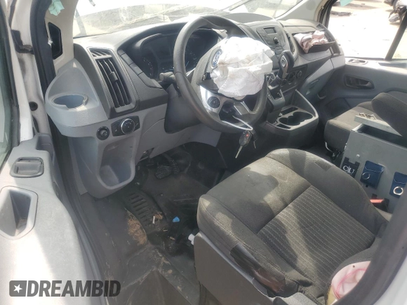2016 Ford Transit Cargo with VIN 1FTYE1ZM3GKB29476, listed as a Copart auction lot 48872505 with 201,196 mi miles and Salvage Title. Bid and sale history available at carsss.com. Image 8.