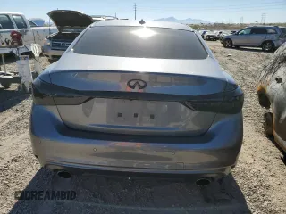 2022 Infiniti Q50 Luxe z VIN JN1EV7BP3NM311242, wystawiony jako Copart lot #80531574 z przebiegiem 62 453 mil mil oraz Szkoda całkowita • Salvage title. Historia ofert i sprzedaży dostępna na DreamBid. Obrazek 6.