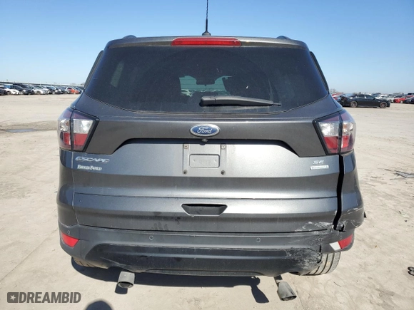 2017 Ford Escape SE with VIN 1FMCU0GD6HUC24819, listed as a Copart auction lot 47595885 with 76,285 mi miles and Salvage Title. Bid and sale history available at carsss.com. Image 6.