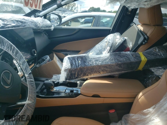 2023 Lexus NX 350h Luxury with VIN 2T2HKCEZ0PC014367, listed as a Copart auction lot 72261014 with Not Provided miles and Salvage Title. Bid and sale history available at DreamBid. Image 7.