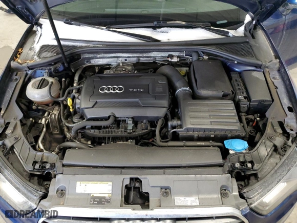 2016 Audi A3 2.0T Premium Plus with VIN WAUE8GFF4G1017632, listed as a Copart auction lot 50386965 with 124063 miles and Salvage Title. Bid and sale history available at carsss.com. Image 11.