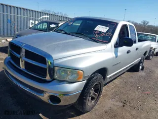 2005 Dodge Ram 1500 SLT with VIN 1D7HA18D35J584835, listed as a IAAI auction lot 41779738 with 1 mi miles. Bid and sale history available at carsss.com. Image 2.