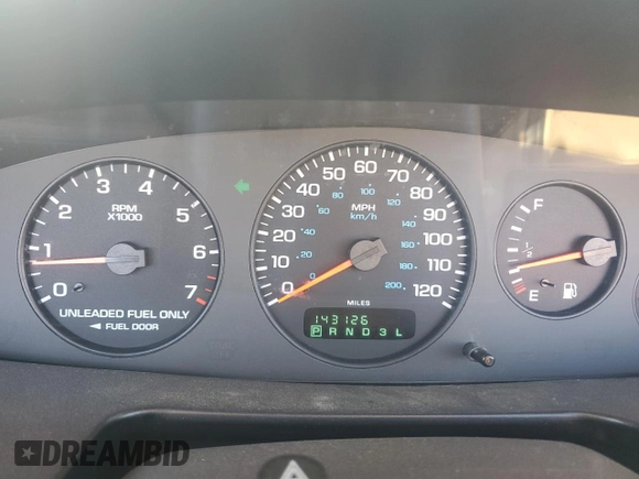 1998 Chrysler Sebring with VIN 3C3EL45X0WT320901, listed as a Copart auction lot 49998765 with 143,126 mi miles and Salvage Title. Bid and sale history available at DreamBid. Image 9.