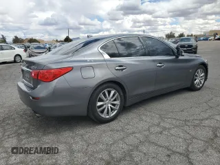 2017 Infiniti Q50 3.0t Premium with VIN JN1EV7AP3HM734425, listed as a Copart auction lot 51866275 with 160,813 mi miles and Salvage Title. Bid and sale history available at carsss.com. Image 3.